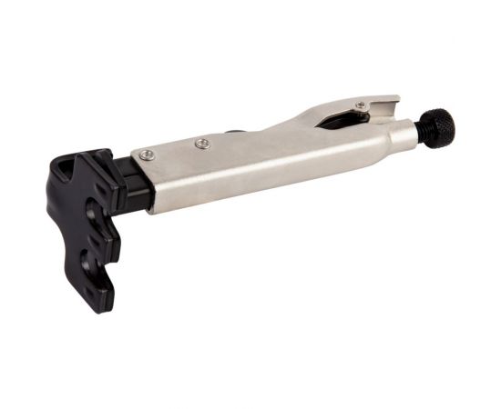 Плоский зажим WIEDERKRAFT с W-образным захватом, с фиксатором, 230 мм WDK-65010 