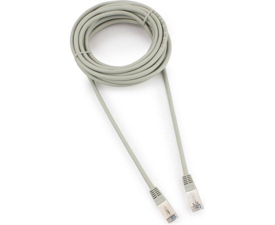 Патч-корд Cablexpert FTP PP22-5m кат.5e, 5м, литой, многожильный серый PP22-5m 