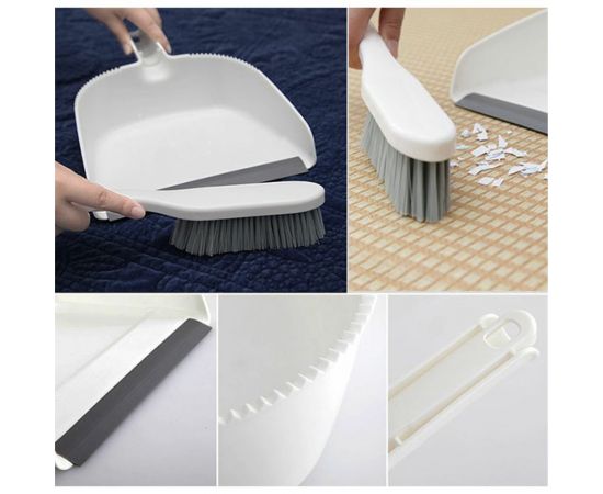 Щетка-сметка + совок с резинкой Boomjoy Q1 KGJY8871 – изображение 2