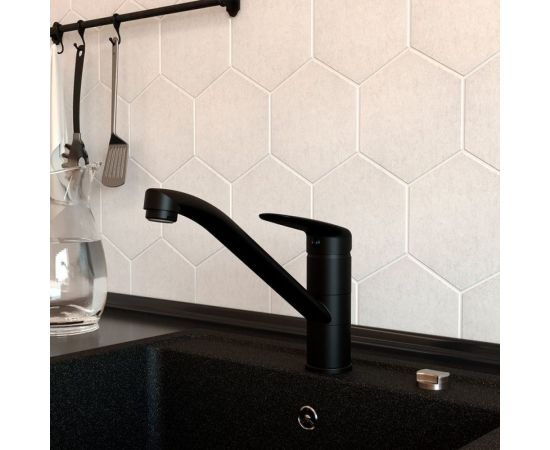 Смеситель для кухни IDDIS Male черный матовый MALBL00i05 – изображение 2