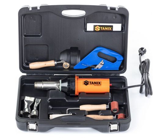 Сварочный фен STANIX 1600 комплект для сварки кровли STANIX1600СК – изображение 2