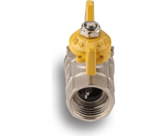 Шарово�� кран для газа AQUALINK 1/2 вн-нар бабочка 7109 – изображение 2