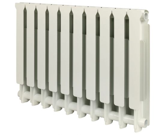 Алюминиевый радиатор STOUT Bravo 500 4 секции боковое подключение SRA-0110-050004 – изображение 2