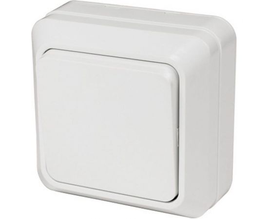 1 клавишный выключатель TANGO белый открытой проводки 10А, 250В 3/ 10/ 200 1007251 – изображение 2