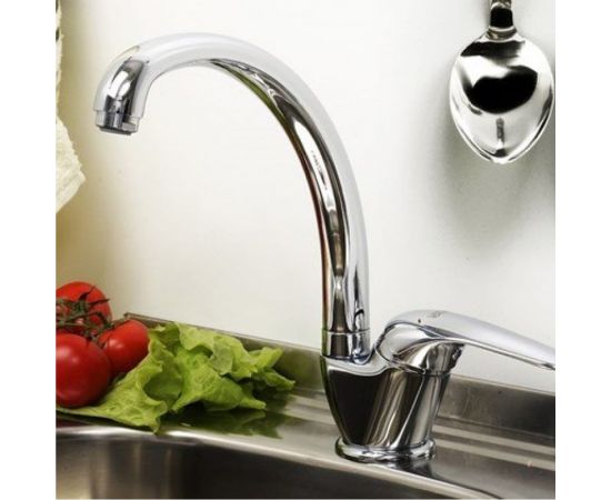 Смеситель для кухни с поворотным изливом WasserKRAFT Rossel 2807 – изображение 2