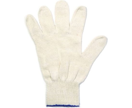 Перчатки АНТЕЙ ПЛЮС Стандарт х/б, 10 класс вязки, 116 текс 35-38 г, белые, 250 пар, 005 – изображение 2