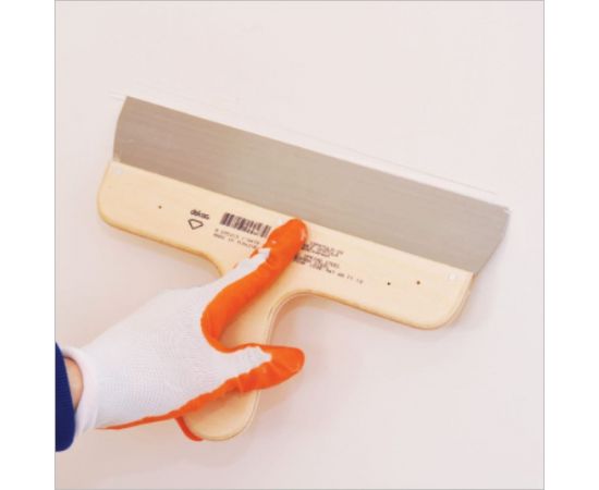 Фасадный шпатель DEKOR 200 мм деревянная ручка 045 – изображение 3