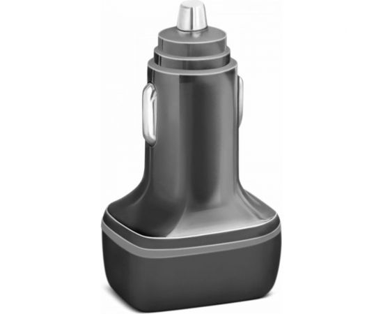 Универсальное автомобильное зарядное устройство AKAI 3хUSB 4.8 A, черный CH-6D03B – изображение 3