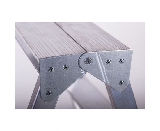 Двухсторонняя алюминиевая стремянка STAIRS 2 ступени ТТ-01-00539 – изображение 4