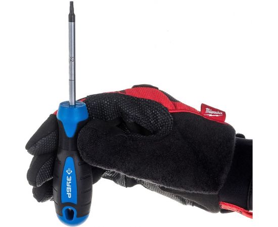 Слесарная отвертка Зубр Cr-Mo TX10 x 75 мм Проф 25234-10 – изображение 5