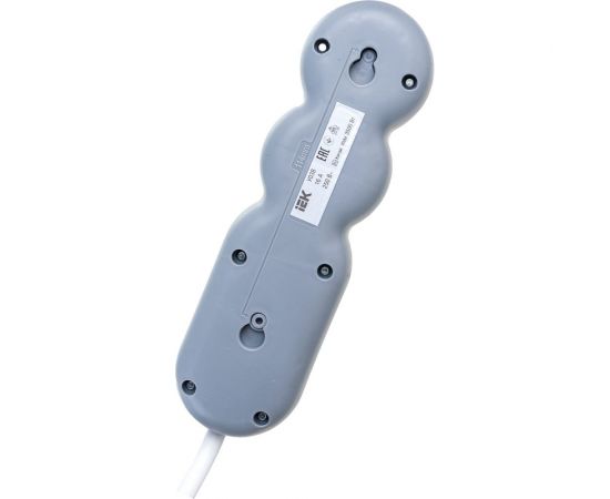 Удлинитель IEK, У03В 3 места 2P+PE/5м 3х1,5мм2 16А/250В UNO WYP53-16-03-05-ZK – изображение 5