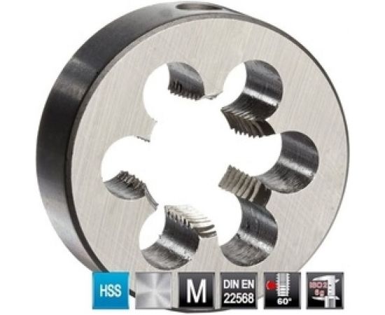 Плашка HSS M10 шаг 1.5мм RUKO 237100 – изображение 5