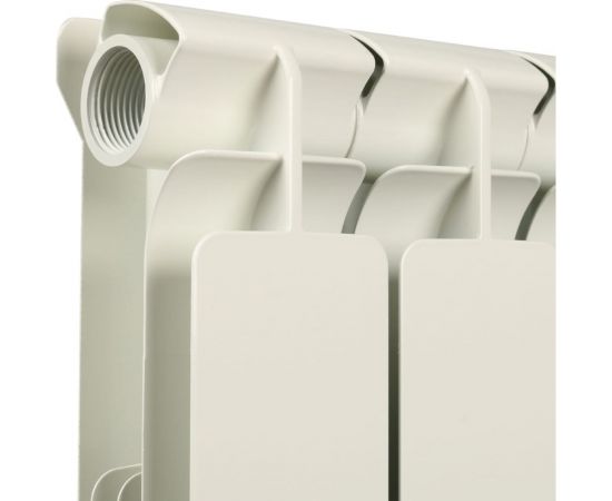 Алюминиевый радиатор STOUT Bravo 500 4 секции боковое подключение SRA-0110-050004 – изображение 5