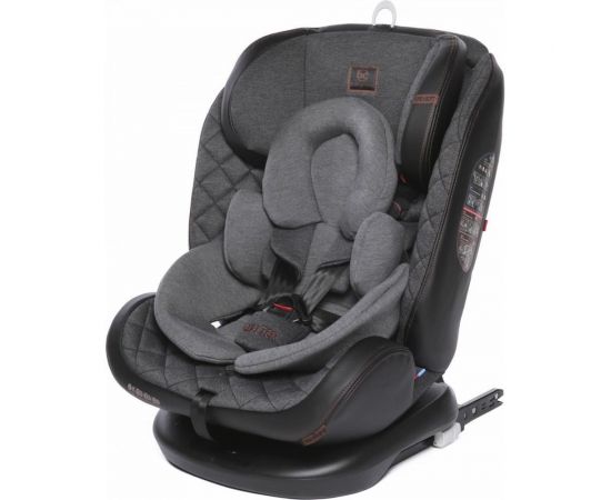 Детское автокресло Babycare Shelter гр 0+/I/II/III, 0-36кг ST-3_ЭКО-Черносерый Бамбук 4680210042456 