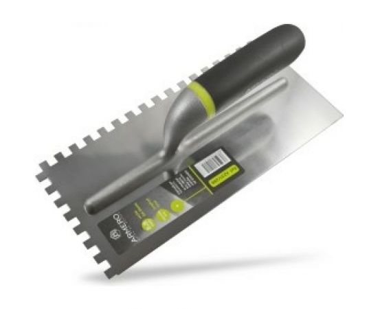 Гладилка 280х130мм, зуб 4х4мм, нержавеющая сталь ARMERO A231/284 