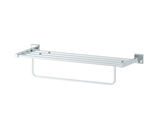 Полка для полотенец со штангой Artwelle Hagel хром 60 см 998160 