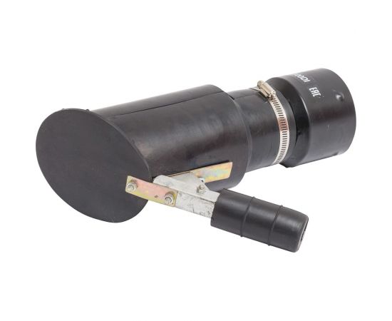 Резиновая овальная наклонная насадка на шланг D=75мм NORDBERG AN075DI 