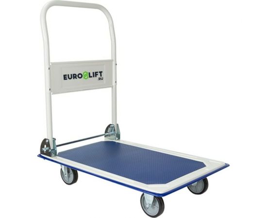 Платформенная стальная тележка EURO-LIFT ТН150 г/п 150 кг, диаметр колеса 100мм 00000248 
