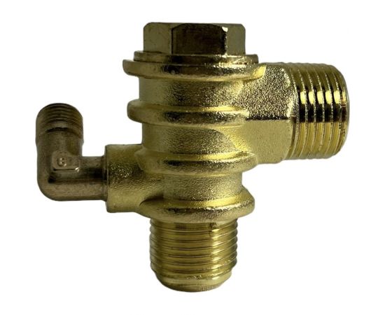 Клапан обратный для компрессора резьба наружная M1/2 Pegas pneumatic 4313 