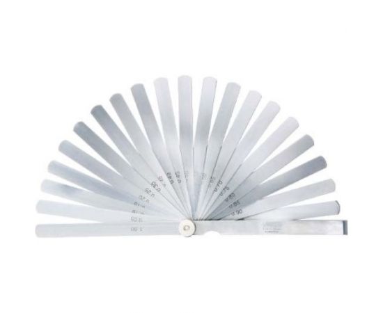 Набор щупов INSIZE для установки зазора клапанов 20шт l=300мм диапазон 0.05 - 1.00мм 4605-202 