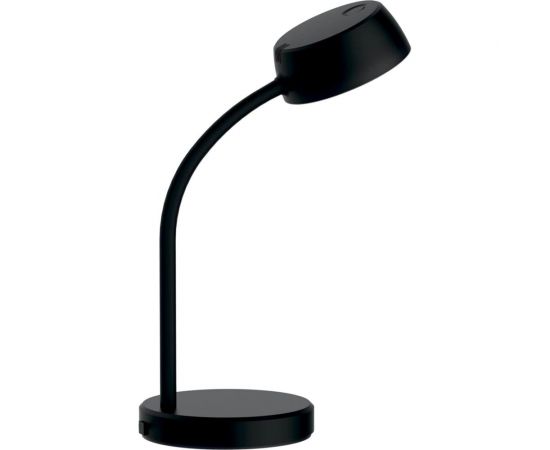 Настольный диммируемый светильник Gauss Qplus модель 8W 600lm 4000K 170-265V черный LED 1/8 GT6012 