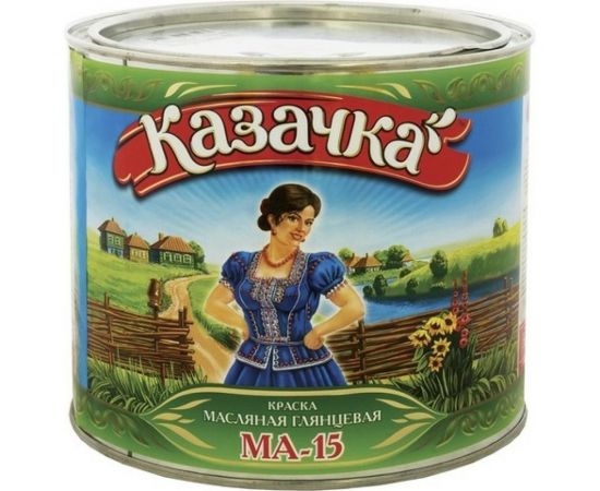 Краска Престиж МА-15 белая 1,9 кг 6 Казачка 21556 