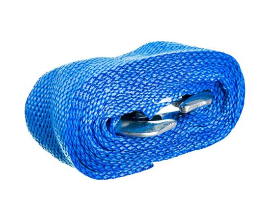 Буксировочный ленточный трос Nova Bright в сумке, 2 т, 5 см х 4.6 м, 2 крюка 46451 