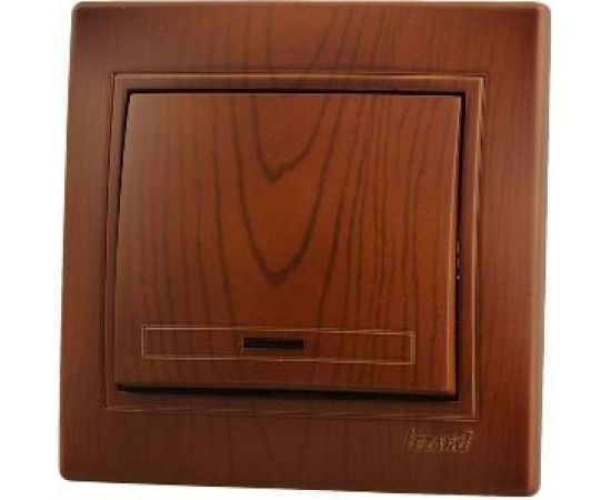 Выключатель Lezard Мира с подсв сосна 701-0801-111 