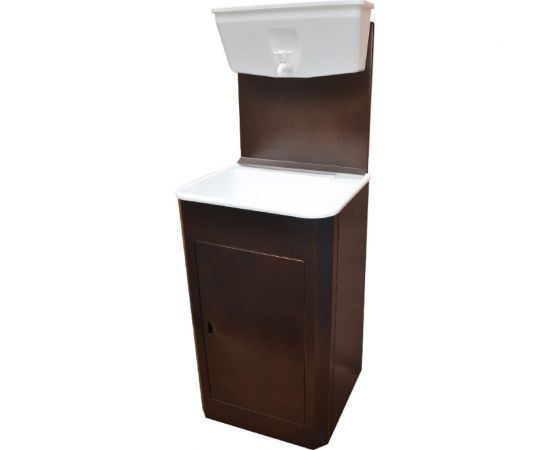 Дачный умывальник Лидер мойка пластик, без нагревателя воды, бак 10 л, антик медь 