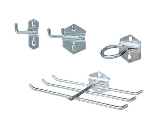 Набор крючков для перфорированной панели NORGAU NHS-031, 31 предмет 101431031 