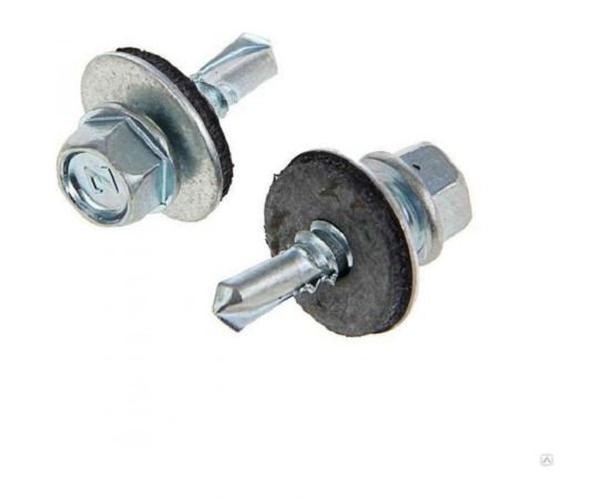 Кровельные саморезы Tech-Krep 5,5х19 оцинк с буром 5 кг коробка 144785 