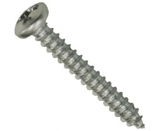Шуруп с полукруглой головкой МЕТИЗНЫЙ ДВОР 3,9x25, оцинкованный, DIN 7981, 500 шт. 4690441024893 