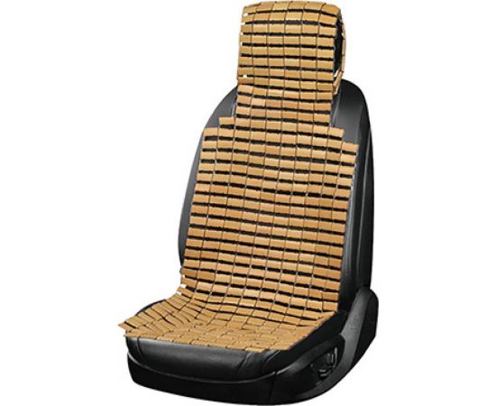 Накидка сиденья SKYWAY Massage-06 массажная, бамбук, бежевый S01305006 