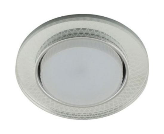 Встраиваемый декоративный светильник Fametto серия Luciole DLS-L156, GX53, GLASSY CLEAR 3D UL-00005321 