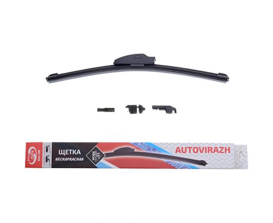 Щетка с/о ""AV-155Y"" AUTOVIRAZH, 53 см / 21"", бескаркасная, AV-002115 