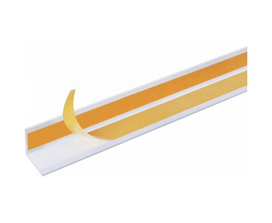 Уголок ПВХ GAH ALBERTS самоклеящийся 30х30х1х2600 белый 431631 