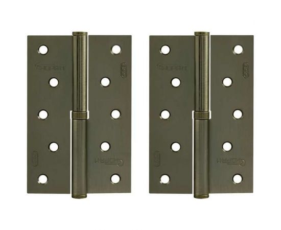 Петля НОРА-М ЕСО 750-5""-FHP-ECO брон.покр. левая 120х80х2,5 15452 