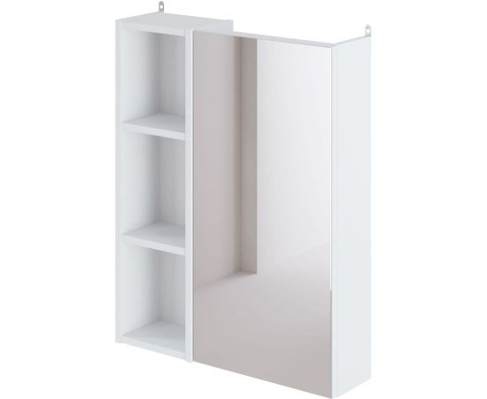 Шкаф зеркало ИТАНА Вита 60 600х150х750 левый 67150 