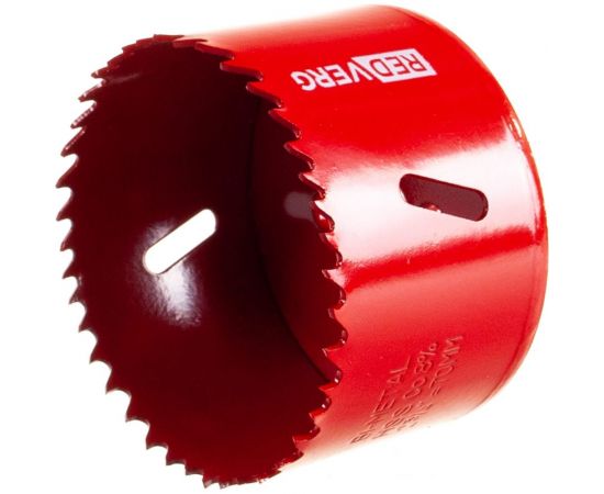 Коронка биметаллическая 70 мм REDVERG 6627118 – изображение 2