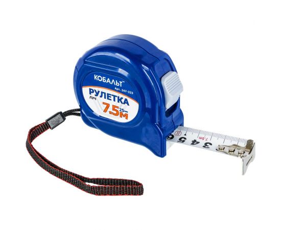 Рулетка КОБАЛЬТ Луч 7.5м x 25мм 247-323 – изображение 2