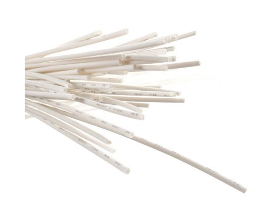 Термоусадка REXANT 2.5/1.25 мм, 1 м, белая 20-2501 – изображение 2