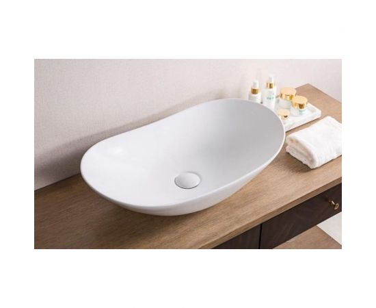 Керамическая накладная раковина BelBagno BB1404 – изображение 2