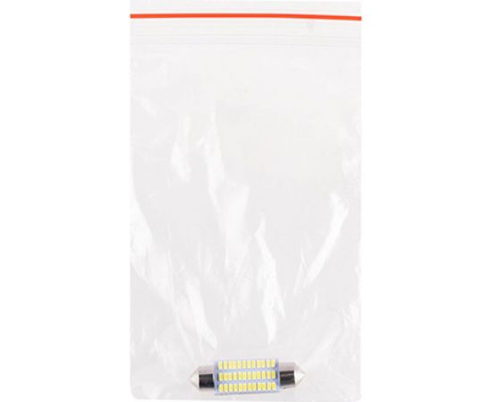 Автолампа SKYWAY диод T11(C5W) 12V 36SMD диодов 1-конт. 39мм, белая салон S08201496 – изображение 2