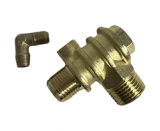 Клапан обратный для компрессора резьба наружная M1/2 Pegas pneumatic 4313 – изображение 2