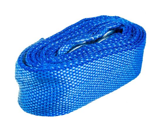 Буксировочный ленточный трос Nova Bright в сумке, 2 т, 5 см х 4.6 м, 2 крюка 46451 – изображение 2