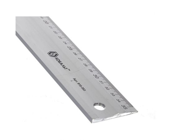 Столярный алюминиевый угольник 350 мм КОБАЛЬТ 910-393 – изображение 3