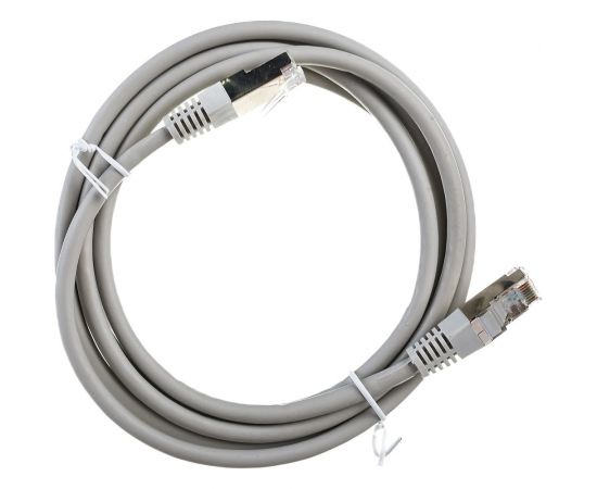 Патч-корд REXANT FTP категория 6 LSZH, длина 2 метра, экранированный, серый 18-8105-1 – изображение 3