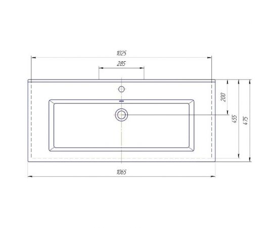 Умывальник KIROVIT Оскар 1050 30656 – изображение 3