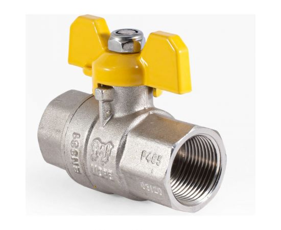 Шаровой кран для газа PROFACTOR PF GAS в/в бабочка 3/4 дюйма PF GBV 334 – изображение 3