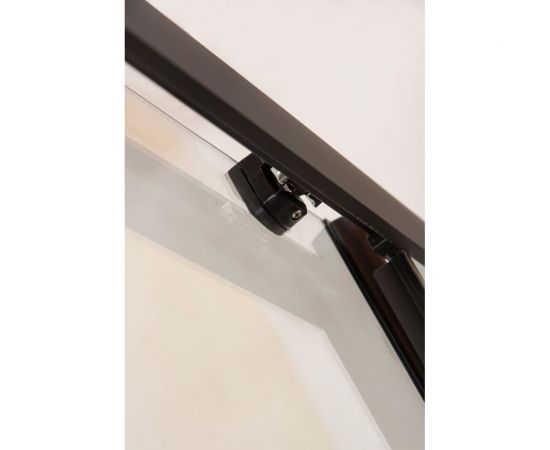 Душевое ограждение с раздвижной дверкой Orange E02-120tb черное – изображение 3